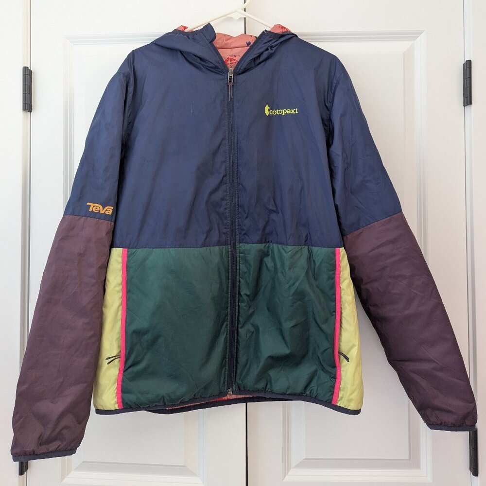 Cotopaxi x Teva Women's Calido hooded lightweight zip-front jacket - size L